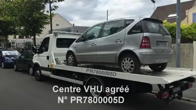 Enlèvement épave à Boulogne-Billancourt